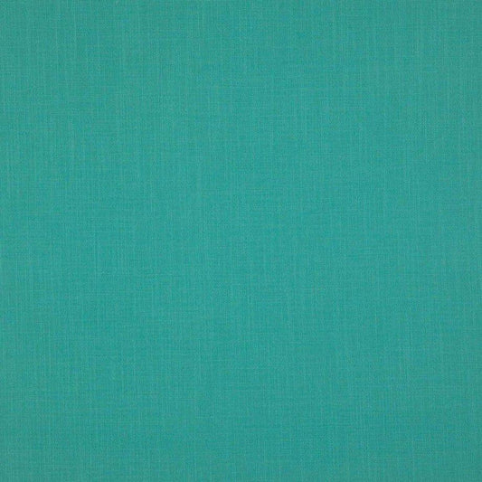 Sample of canvas fabric in teal.