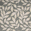 Floral pattern drapery with leaves