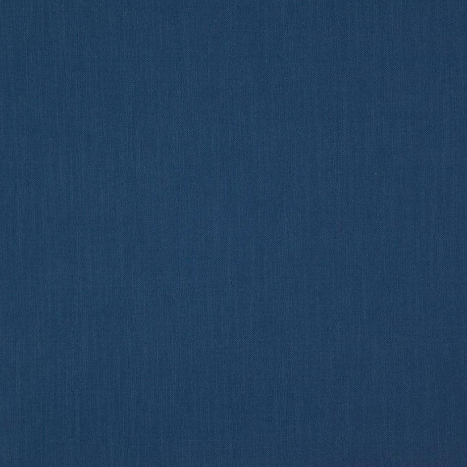 Swatch of cotton canvas in French blue.