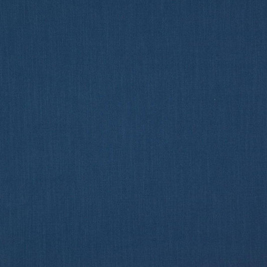 Swatch of cotton canvas in French blue.