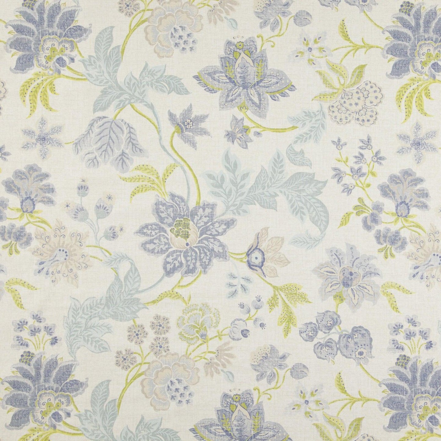Cotton floral upholstery drapery home decor fabric lavender