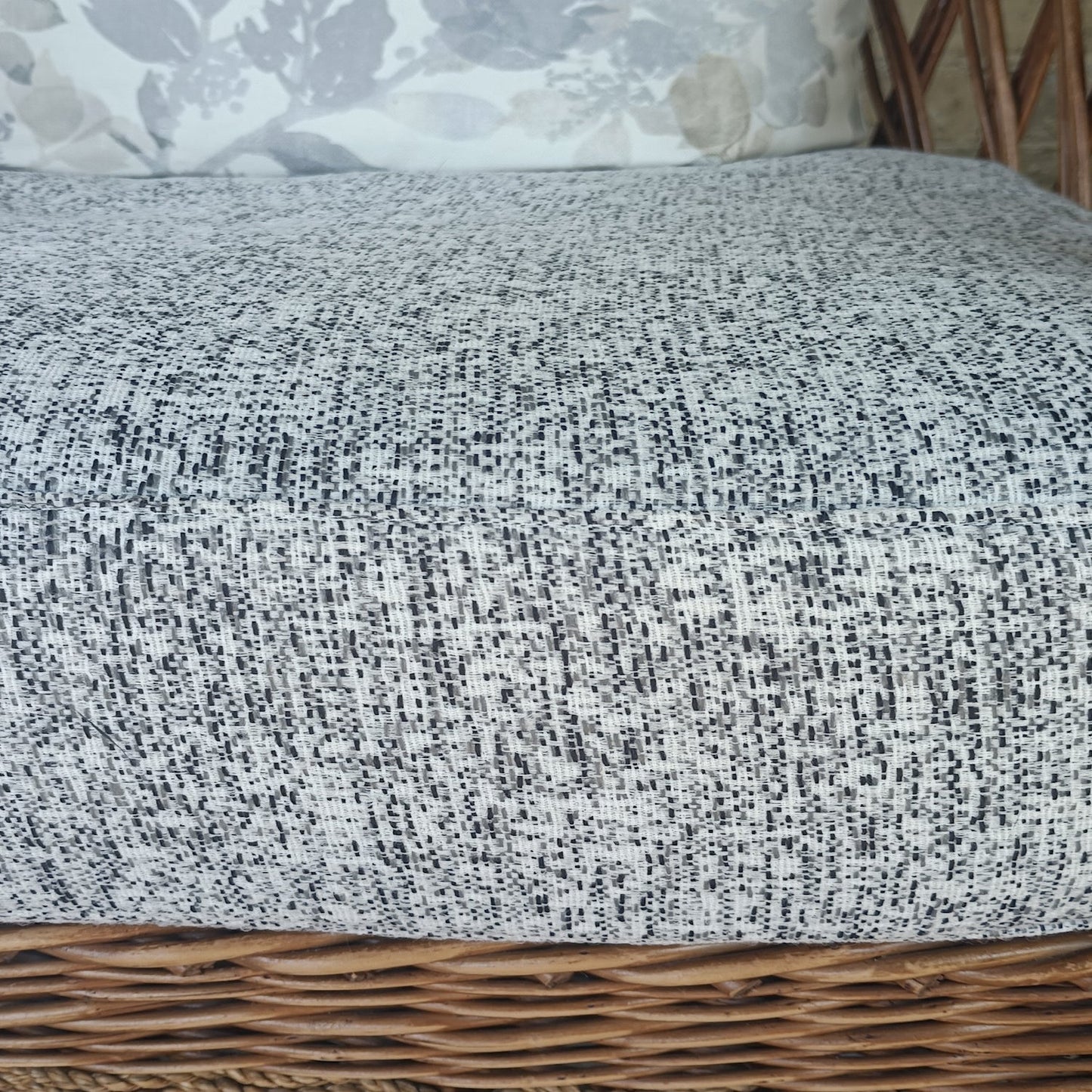 Tweedledee Upholstery in Grey, Black and White