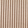 Ticking Fabric Cotton Canvas Duck Faded Brown