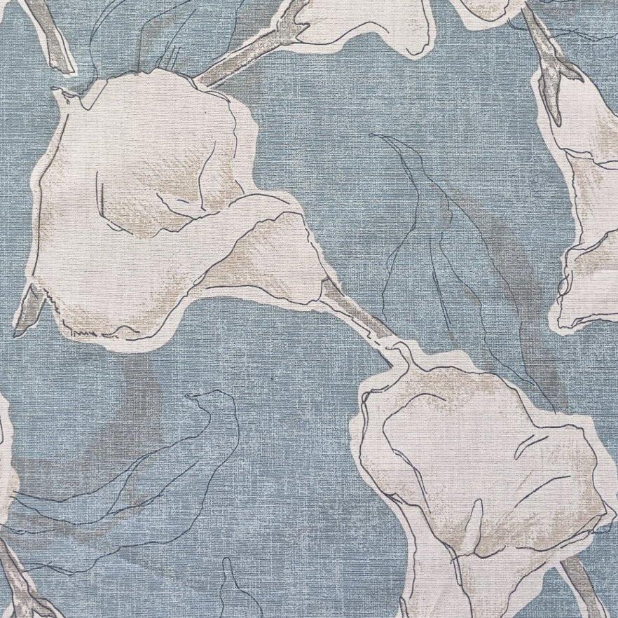 Large Flower Print Cotton for sofa fabric or curtain material.