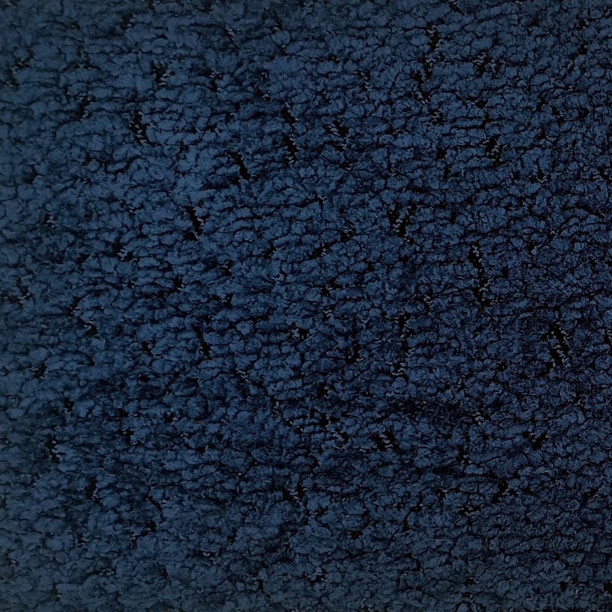 Boucle navy upholstery fabric sample