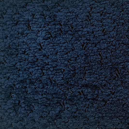 Boucle navy upholstery fabric