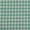 Faded turquoise tiny gingham check home fabric
