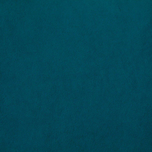 Shop velvet fabric in teal.