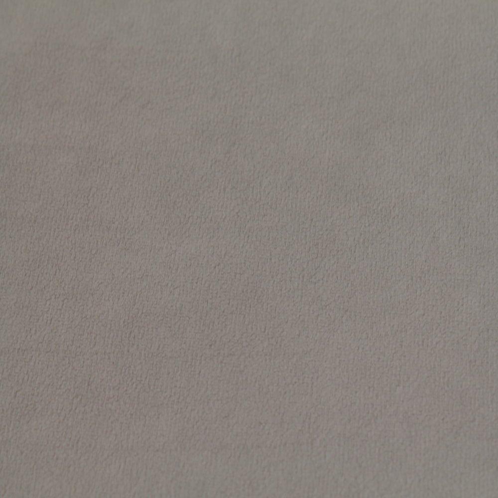 Velvet Upholstery Fabric Kitsilano Warm Grey