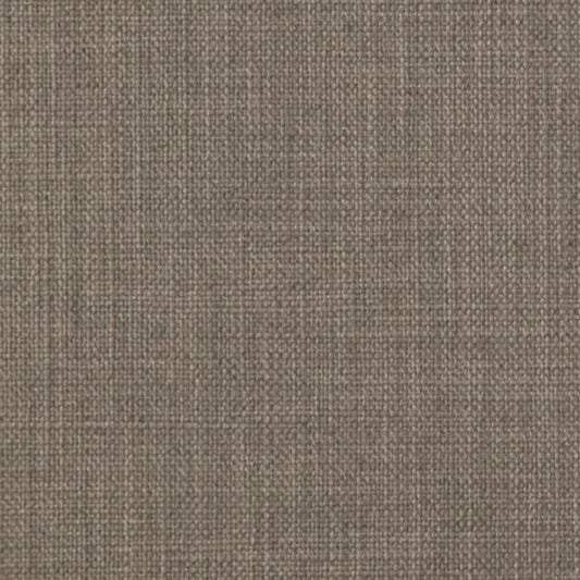 Linen Upholstery Fabric Grain in Dark Taupe.