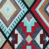 Tribal Ethnic Jacquard Multicolour diamond pattern