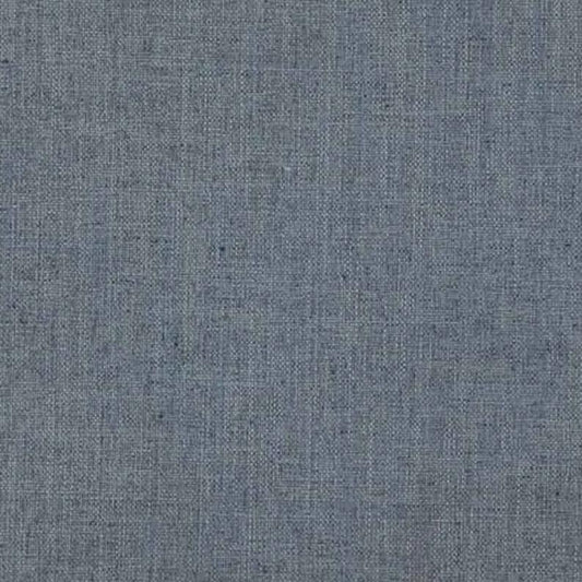 Linen Upholstery Fabric Sustainable Blend Grain Faded Indigo.