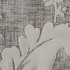 Velvet Floral Upholstery Fleur Warm Grey Monochromatic