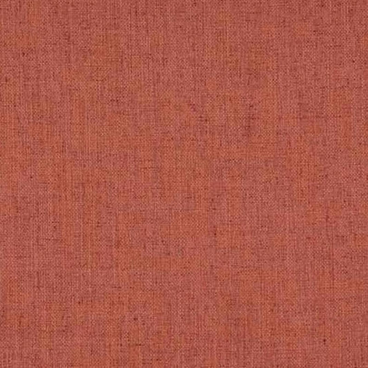 Blended linen upholstery fabric in rust.