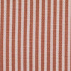 Ticking Fabric Cotton Canvas Duck Honey Faded Brick Red