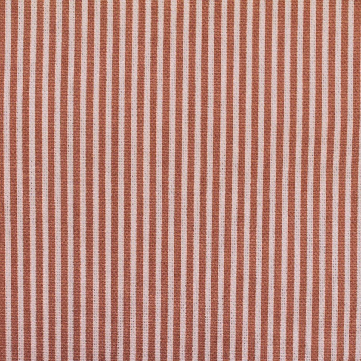 Ticking Fabric Cotton Canvas Duck Honey Faded Brick Red