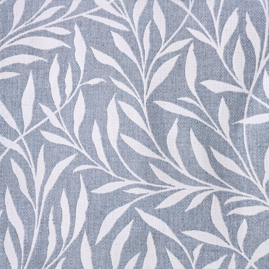 Botanical Pattern Home Décor Fabric Inglewood Blue Grey