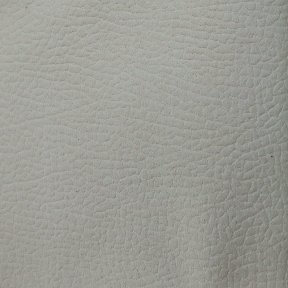 Faux Leather Keno pebble texture in off white.