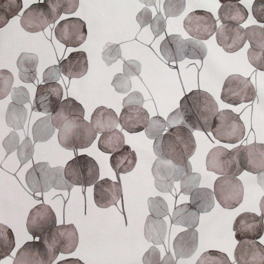 Taupe botanical print liliput.