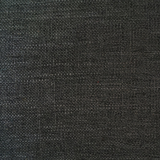 Sample of Linen Farmhouse Style Fabric Nantucket Almost Black.