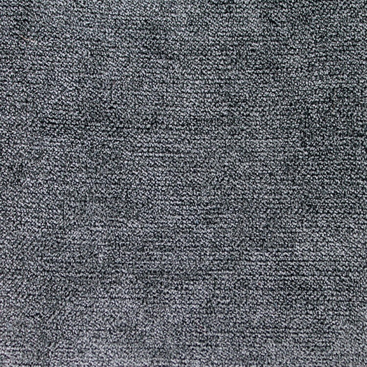 Lulu cchenille harcoal fabric sample