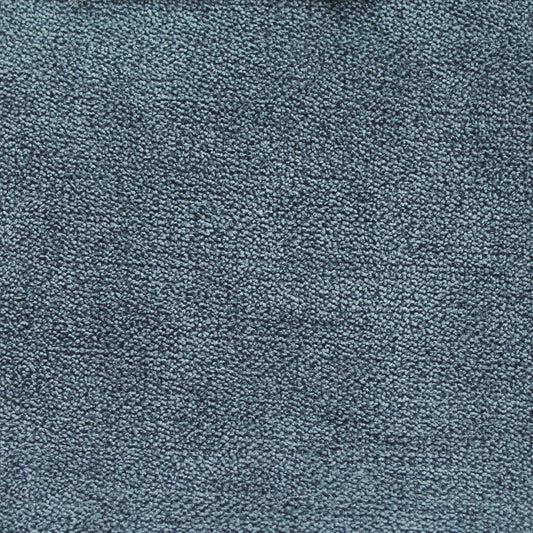 Lulu chenille fabric sample in blue