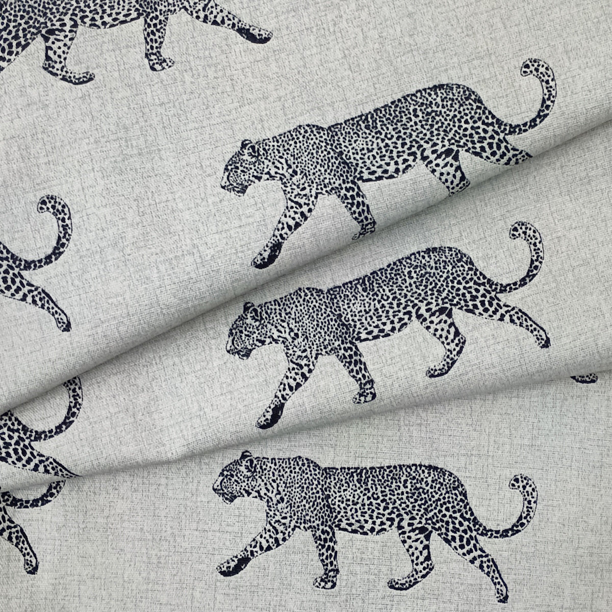 Leopard Print Upholstery Fabric Minou Natural