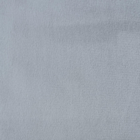 Velvet Upholstery Drapery Fabric Mona Silver Grey