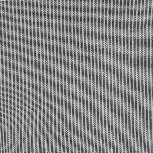 Ticking Stripe Indoor Outdoor Fabric Treated Naomi Grey Engineer