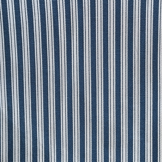 Navy ticking textile store near me