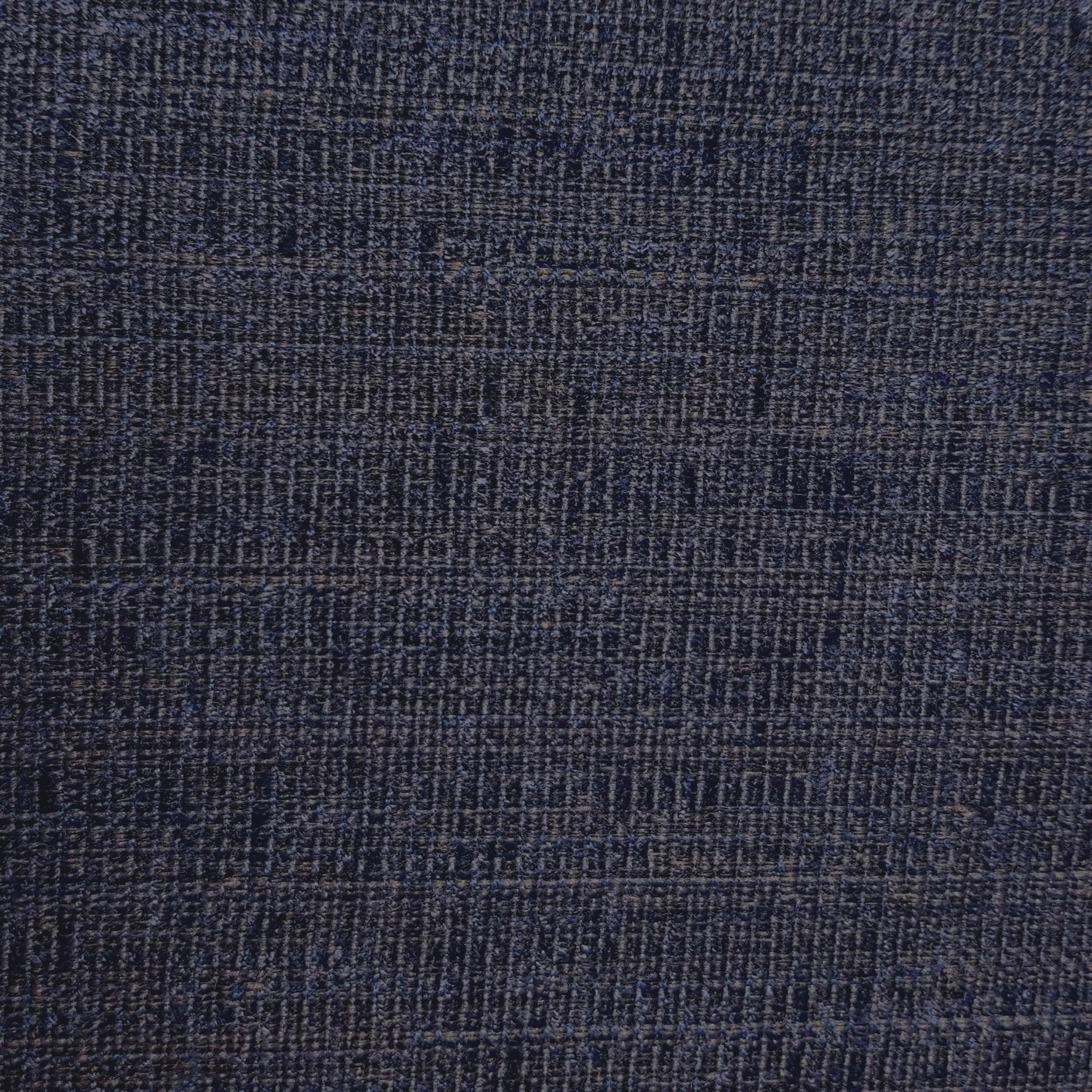 Tweed Upholstery Fabric Nola Indigo Mix.