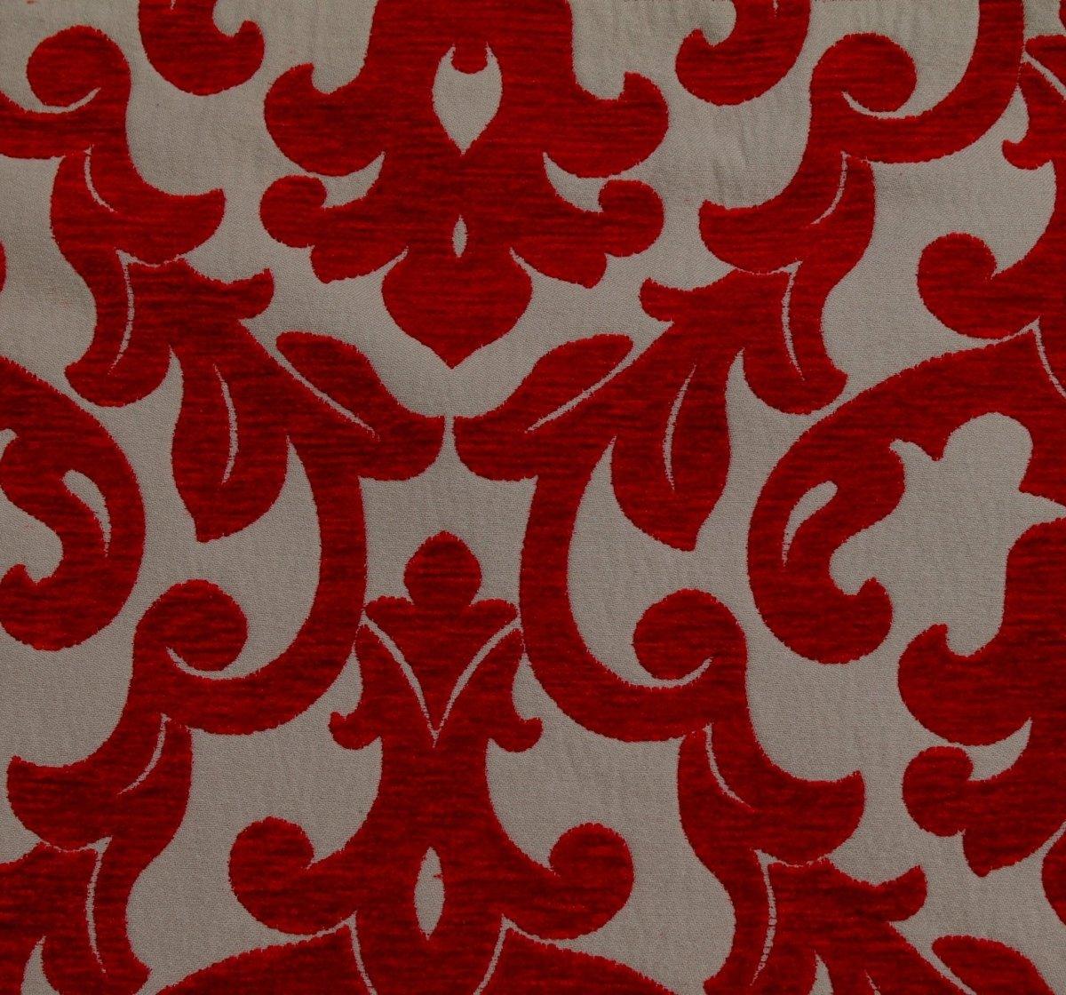 Palace Red Damask sample