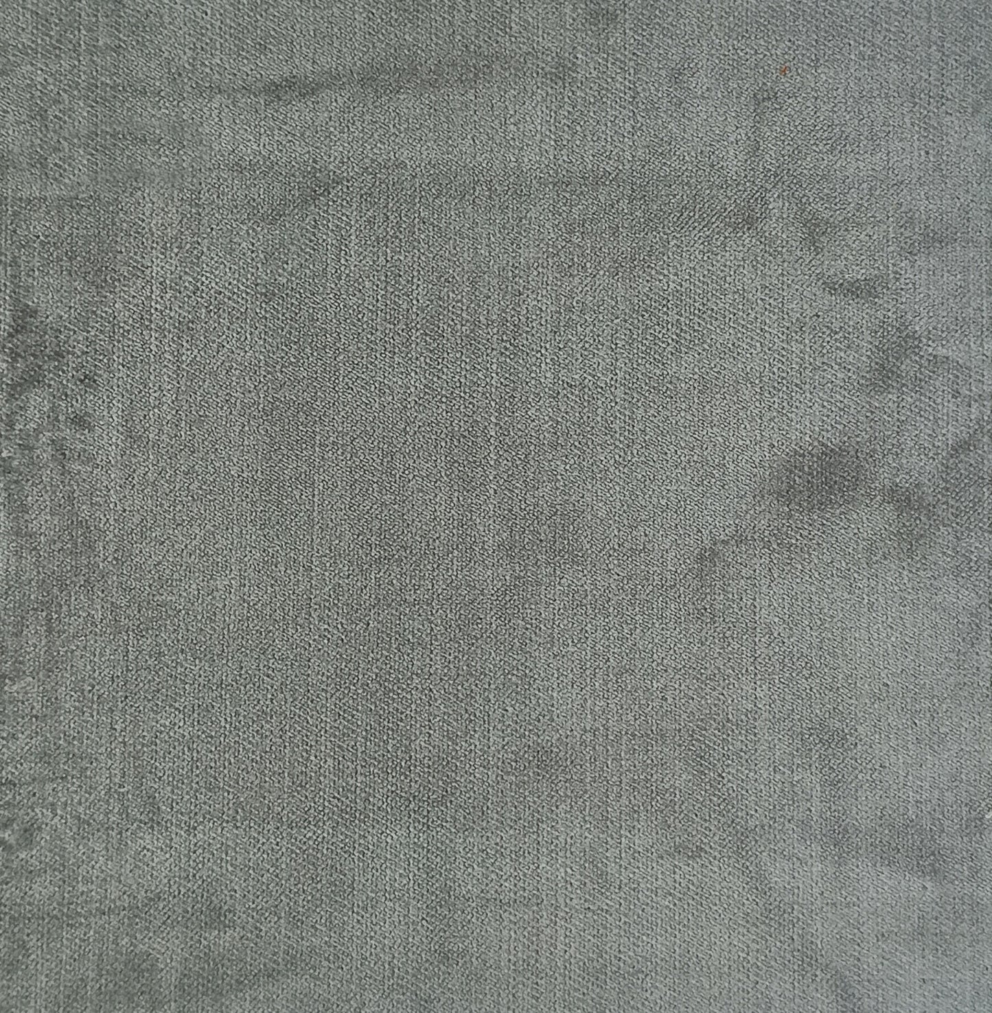 Silver grey velvet upholstery fabric