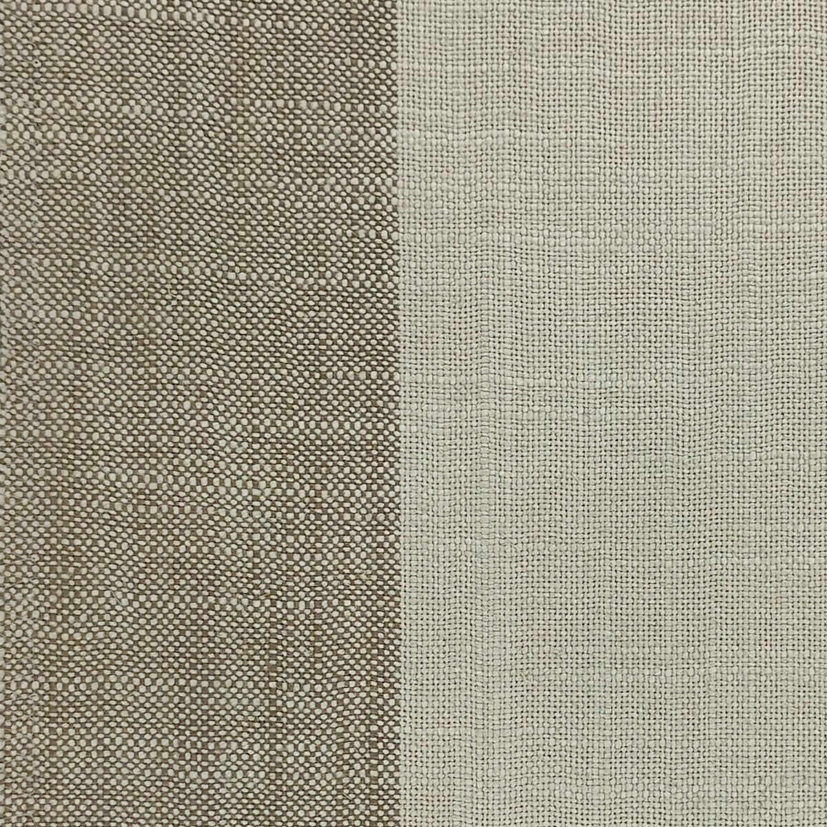 Linen Blend Wide Stripe Curtain Fabric Pleasantdale. 