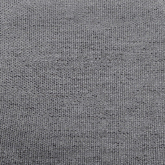 Snug chenille fabric in grey.