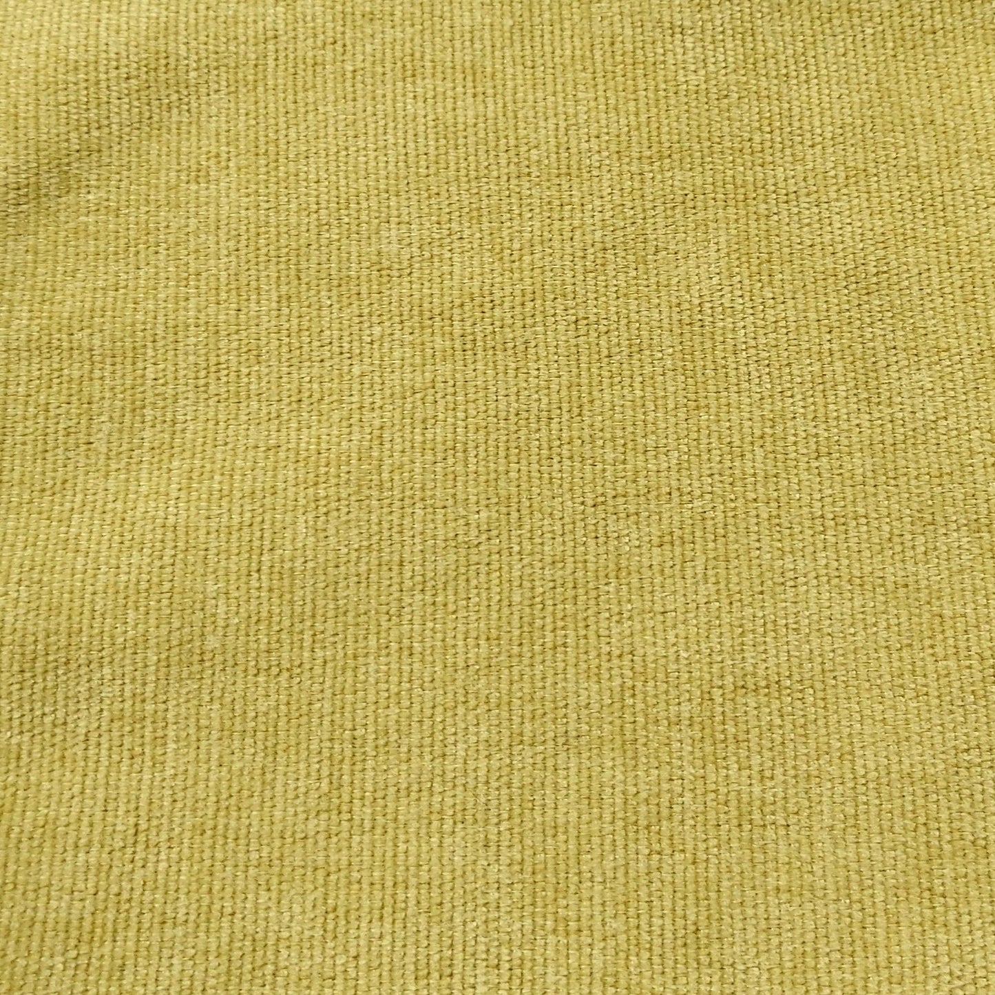 Sample of chenille fabric in gold