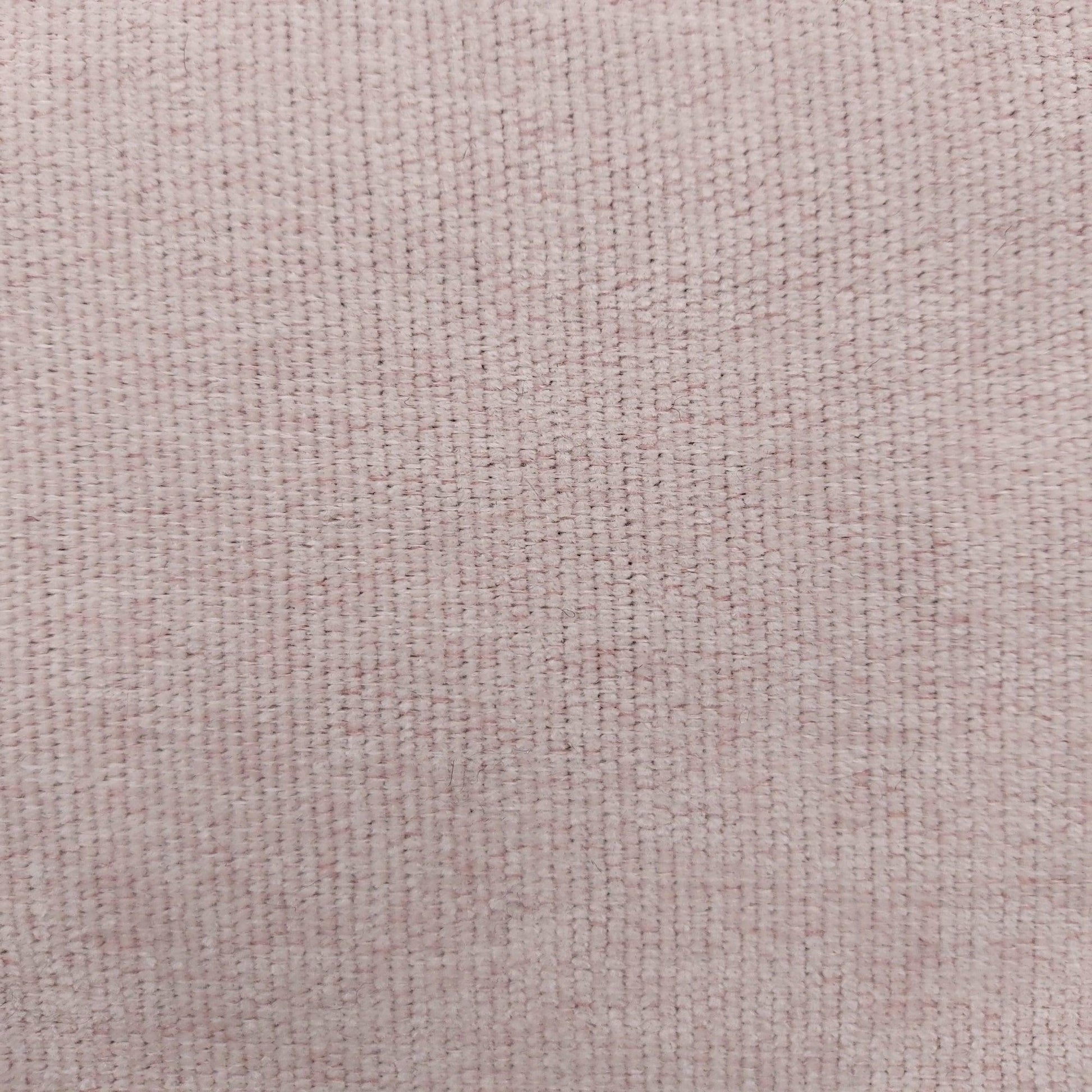 Snug Pink chenille fabric sample 