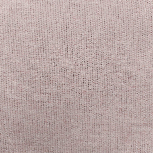 Snug Pink chenille fabric sample 