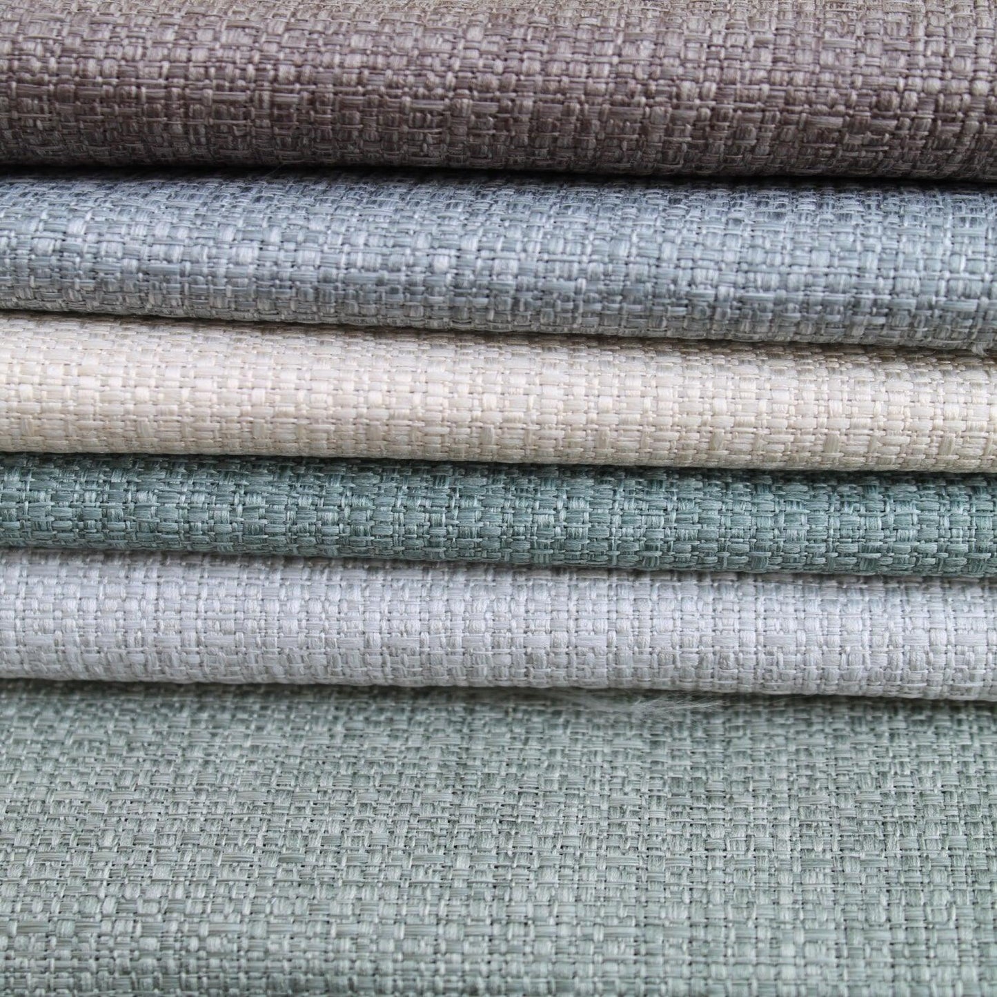 Tweed Upholstery Fabric Sustainable and Stain Treated Sofa Indigo