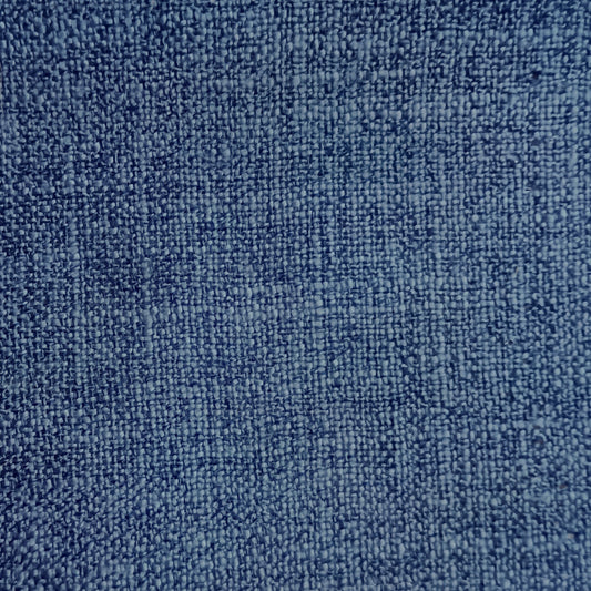 Home décor fabric in Indigo Blue.