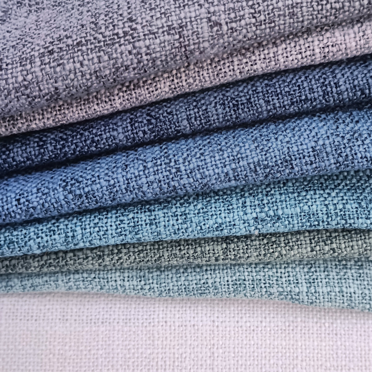 Linen Material for curtains in many shades.