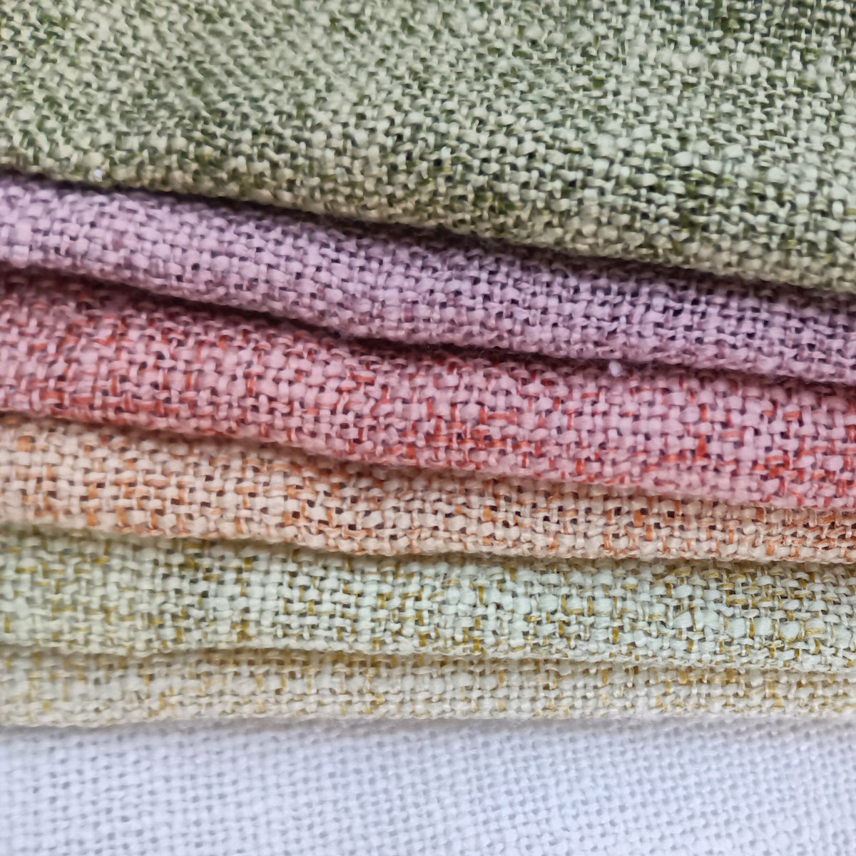 Home fabrics for drapes in pastel shades
