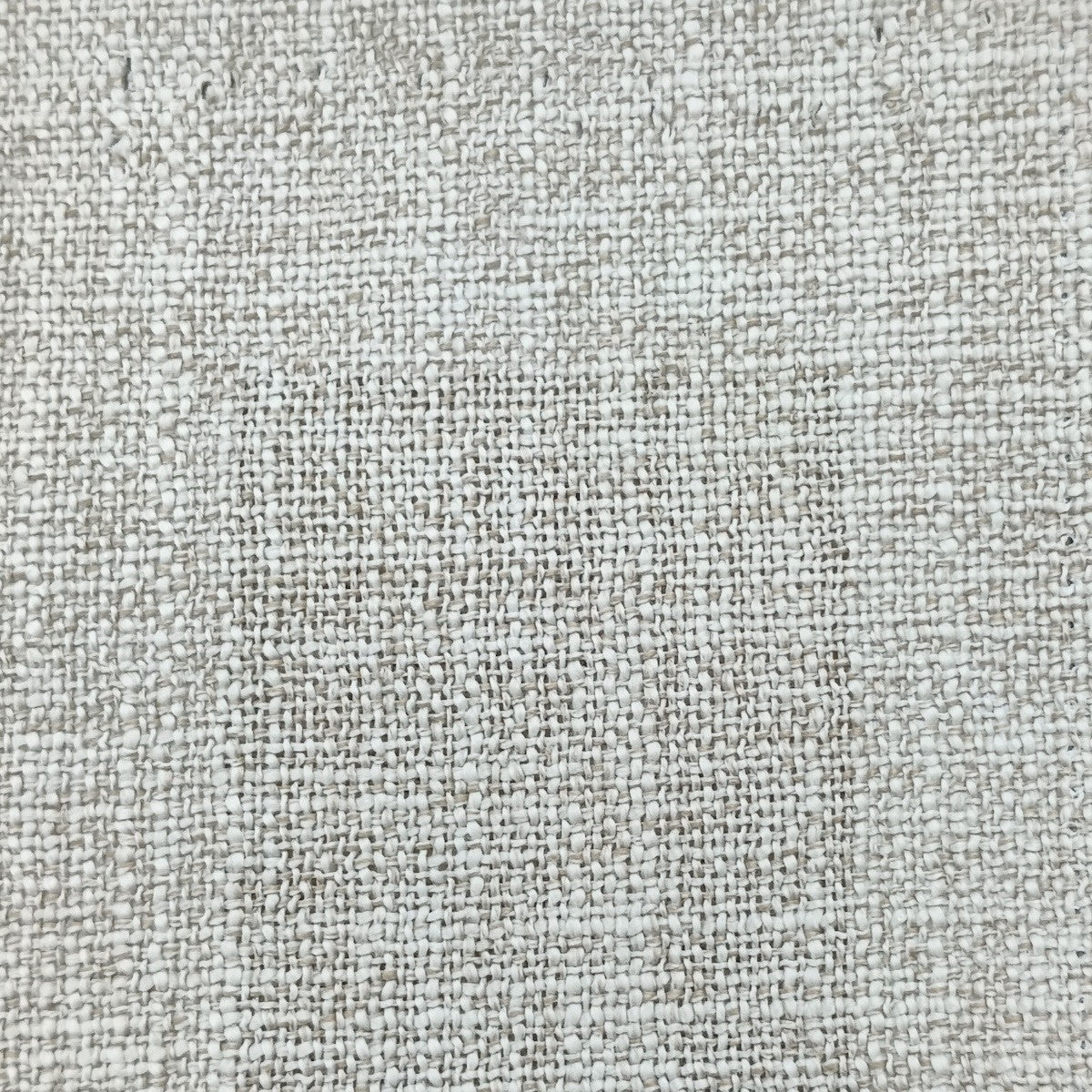 Linen look semi sheer drapery fabric in beige
