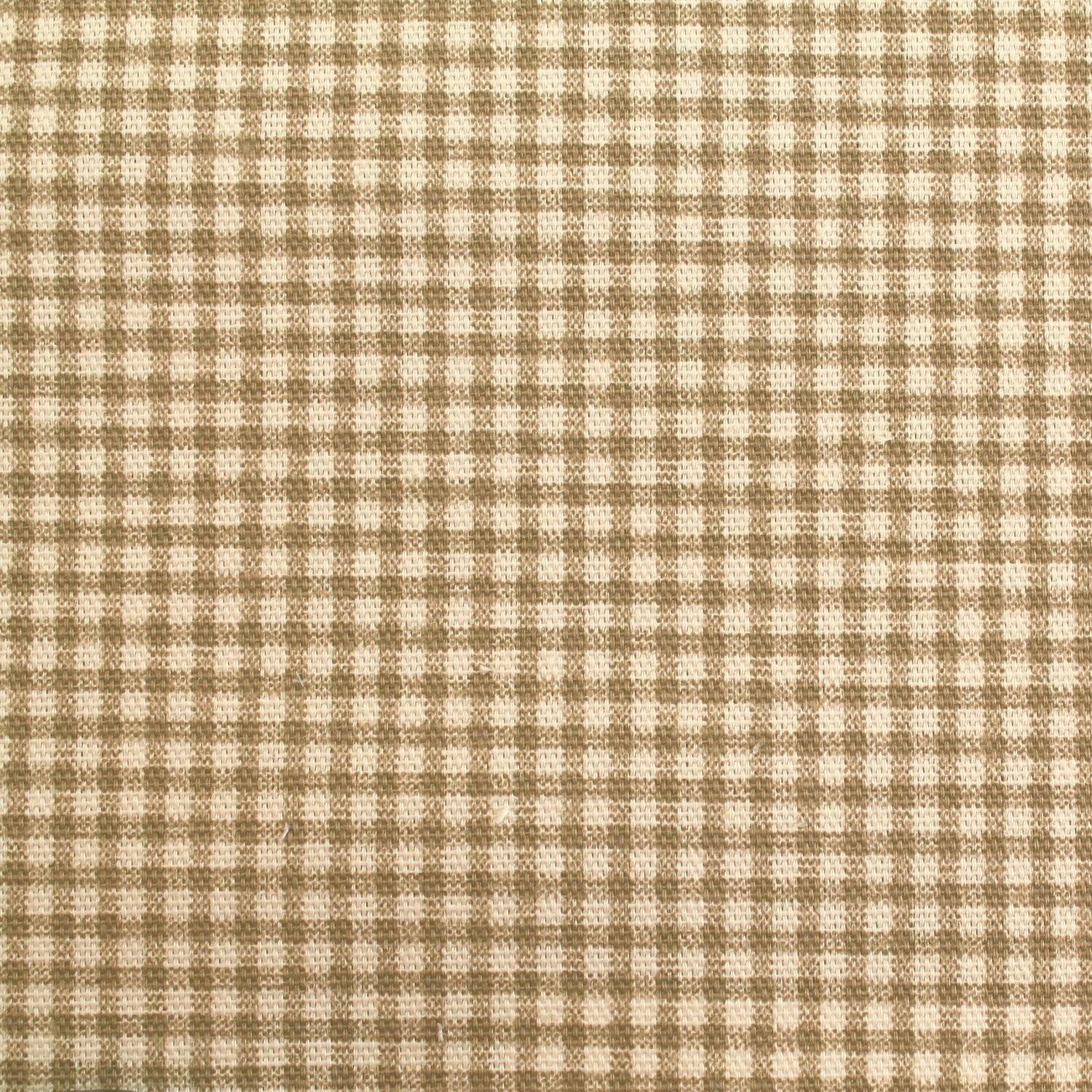 Tiny buffalo check in beige.