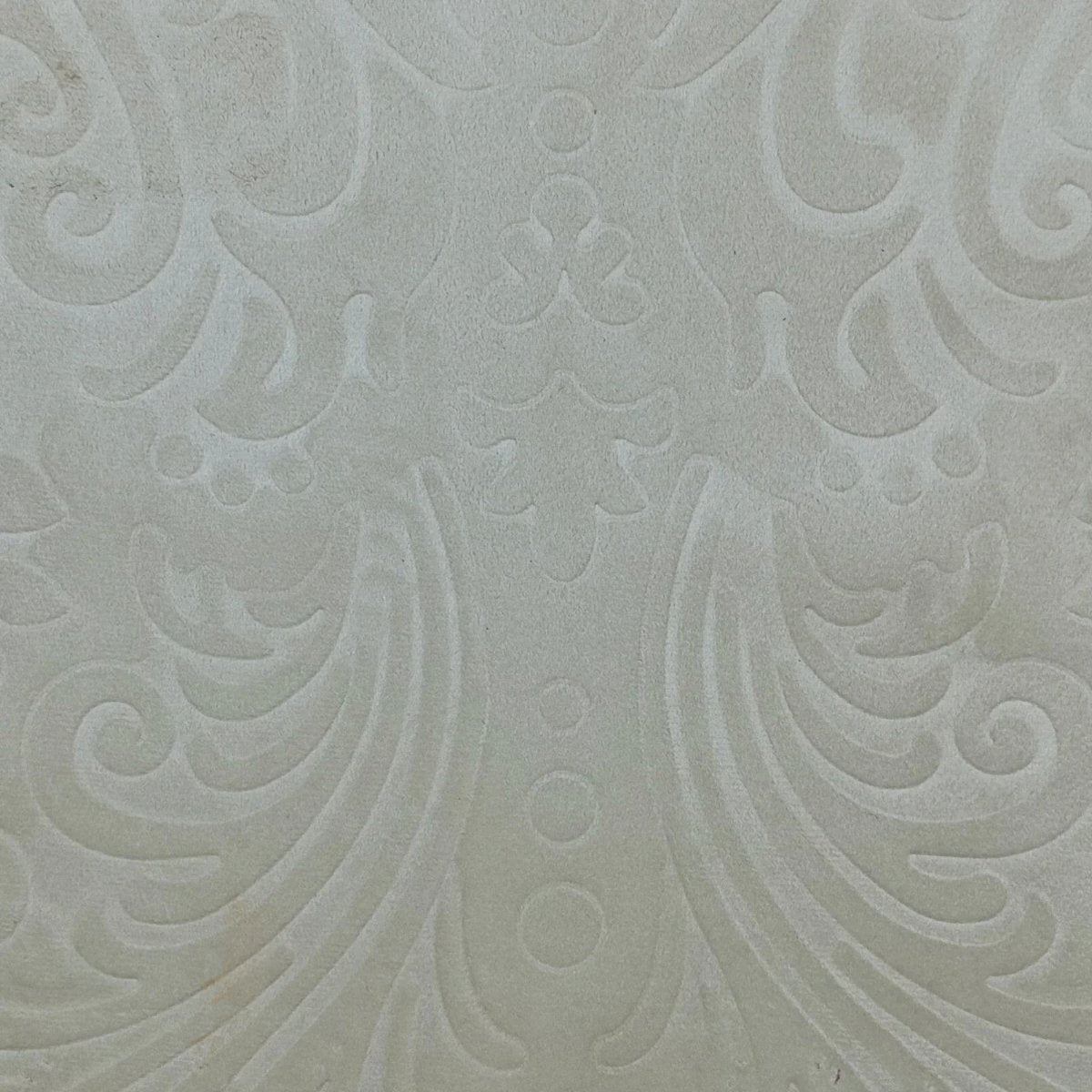 Velvet Damask Upholstery Fabric Astoria Pale Sand