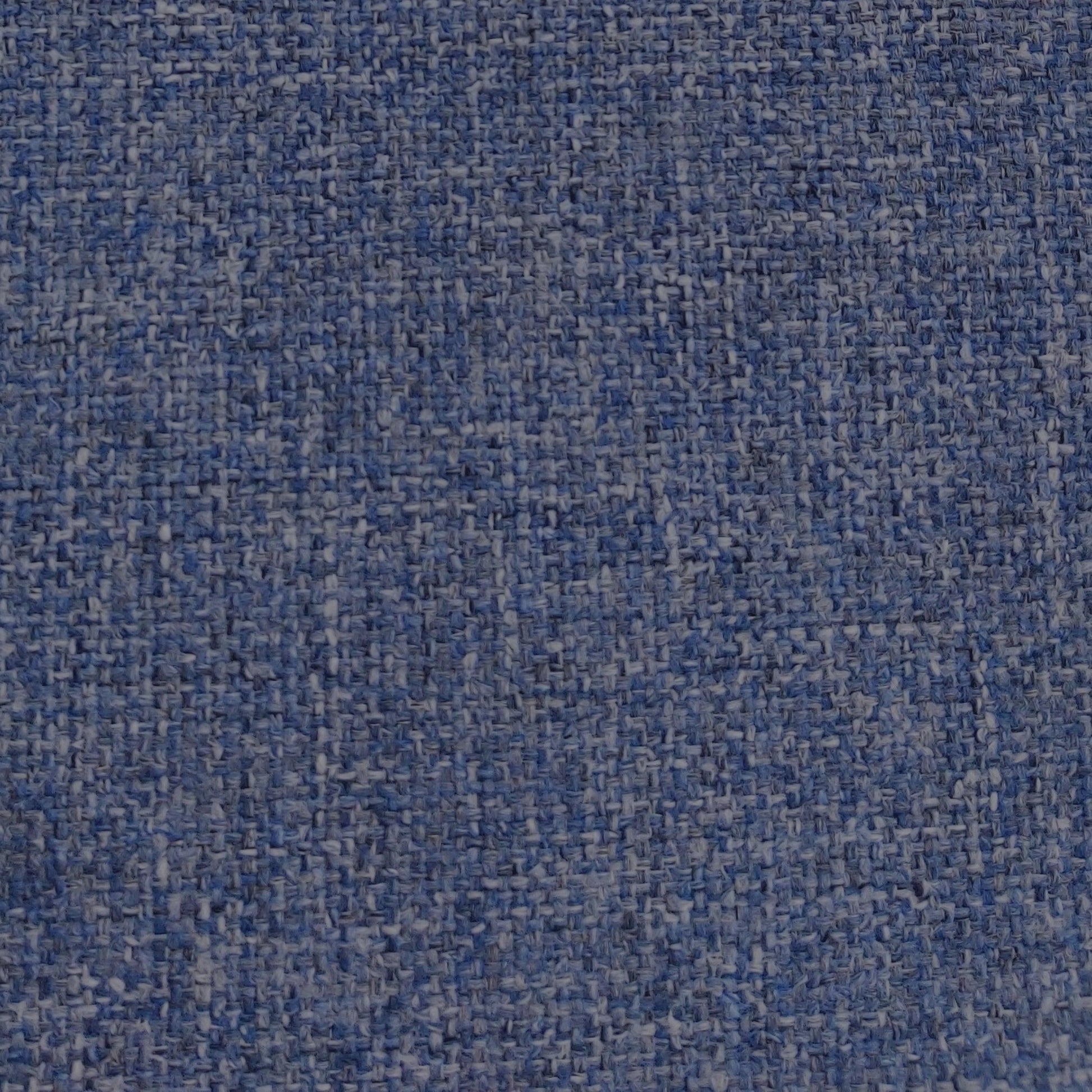 Tweed Upholstery Fabric Woolly Indigo Mix.