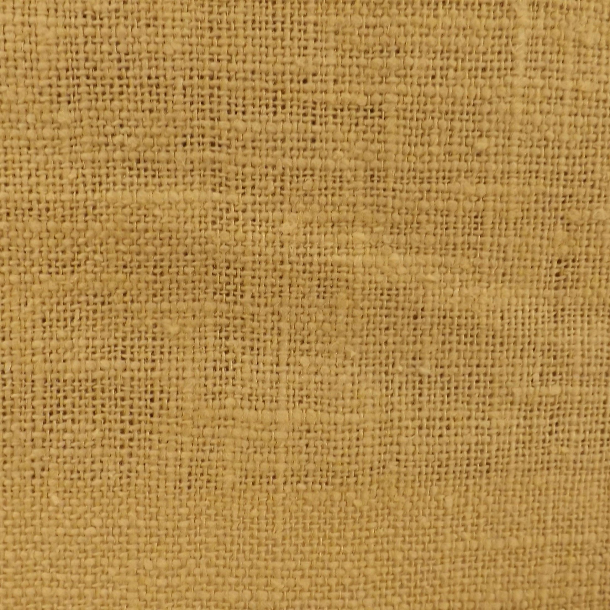 Linen Drapery Fabric Breeze Dark Gold.