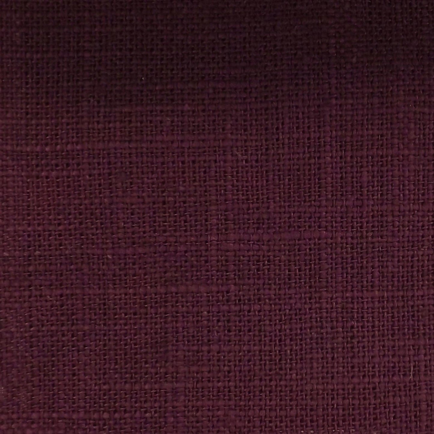 Linen Drapery Fabric Breeze Aubergine.