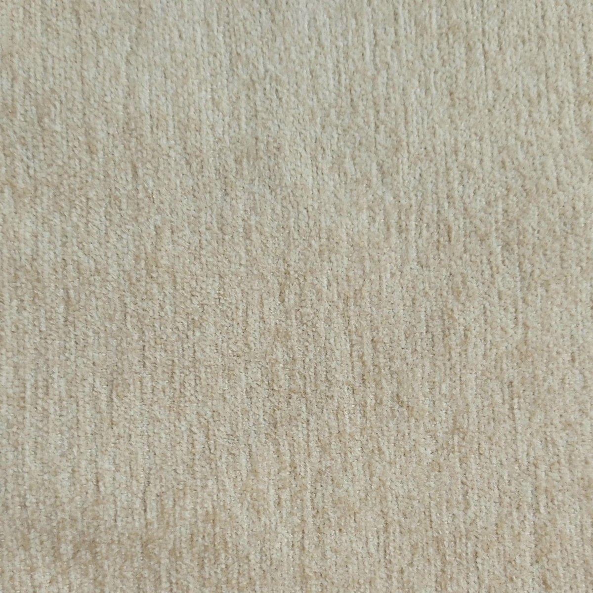 Sample of beige chenille from our fabric stores - online shopping.