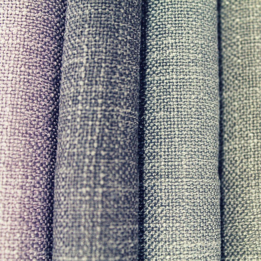 Linen Upholstery Fabric Sustainable Blend Grain Plum